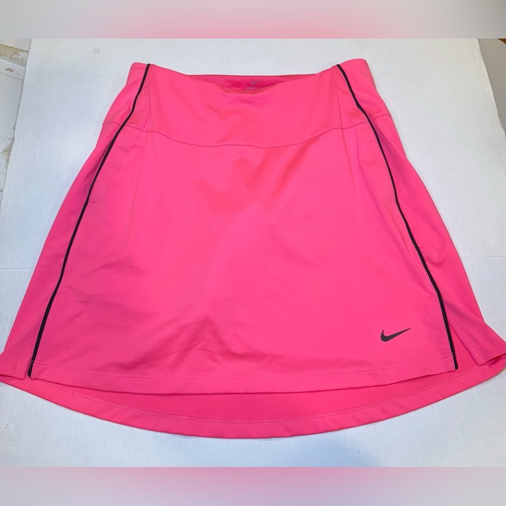 Nike Women's Dri-FIT Victory Mid-Rise Golf Skirt Hyper Pink Size Small Active - Picture 2 of 10